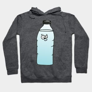 Cute Googly-Eyed Water Bottle Hoodie